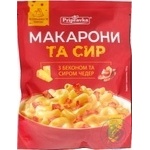 Макарони Pripravka та Сир з беконом та сиром Чедер 150г