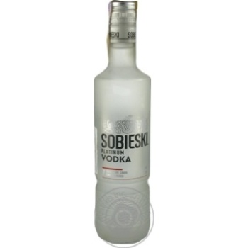Горілка Sobieski Platinum 0,5л х6 купить, цены на МегаМаркет - фото 2