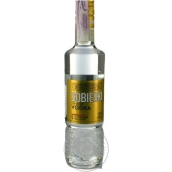 Vodka Sobieski Superior 40% 500ml - buy, prices for MegaMarket - photo 1