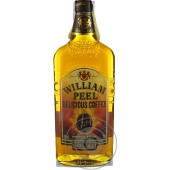 Лікер William Peel Delicious Coffee 0.7л х3 купити, ціни на МегаМаркет - фото 1