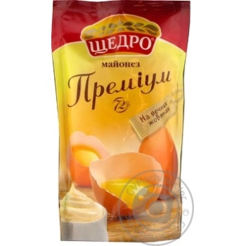 Майонез Щедро Премиум 72% 150г купить, цены на МегаМаркет - фото 1