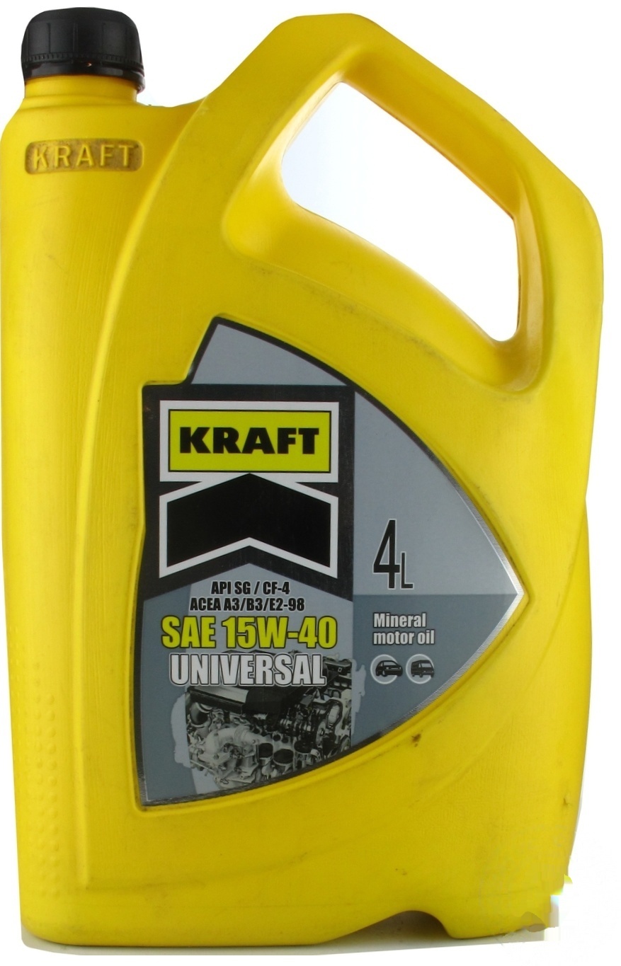 

Олива моторная Kraft 15W-40 4л