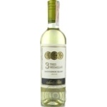 Вино Tres Medallas Sauvignon Blanc біле сухе 0,75л х3