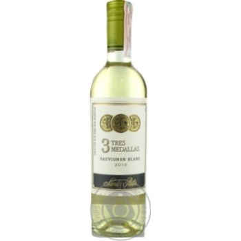 Wine white dry 13% 750ml - buy, prices for MegaMarket - photo 1