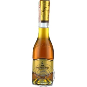 Sarajishvili Cognac 3 Years 40% 200ml - buy, prices for Za Raz - photo 4