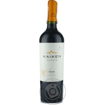 Wine malbec red dry 13.5% 750ml Argentina - buy, prices for MegaMarket - photo 1