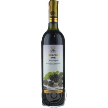 Proshansky BF Blackberry red semi-sweet wine 12% 0,75l - buy, prices for MegaMarket - photo 1