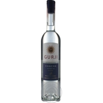 Чача Gurji Extra Blend 0.5л х12 купити, ціни на МегаМаркет - фото 1