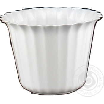 Astra White Flowerpot 9cm A9 - buy, prices for ULTRAMARKET - photo 2