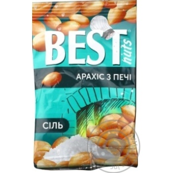 Best nuts salted peanuts 80g - buy, prices for MegaMarket - photo 1