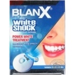 Зубна паста BlanX White Shock 50мл + активатор LedBite х6