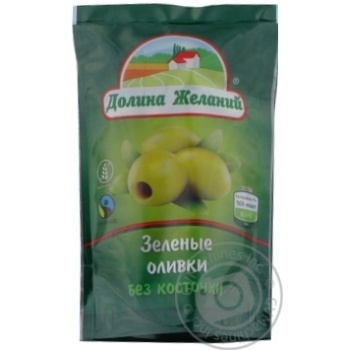 olive Dolina jelaniy green pitted - buy, prices for MegaMarket - photo 1