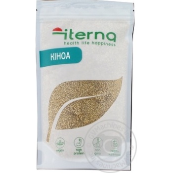 Крупа Iterna 300 г Кіноа біла купить, цены на МегаМаркет - фото 1