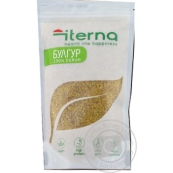 Крупа Iterna 400 г Булгур купити, ціни на МегаМаркет - фото 1