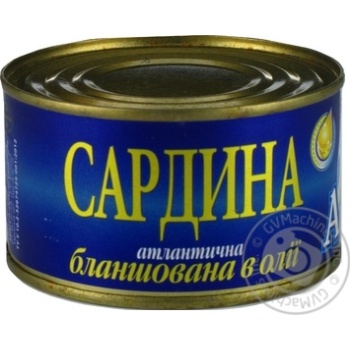 ArktykA Atlantic Sardine Blanched in Oil 240g - buy, prices for Tavria V - photo 1