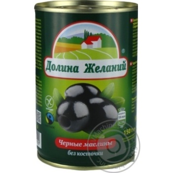 olive Dolina jelaniy pitted 390g - buy, prices for MegaMarket - photo 1
