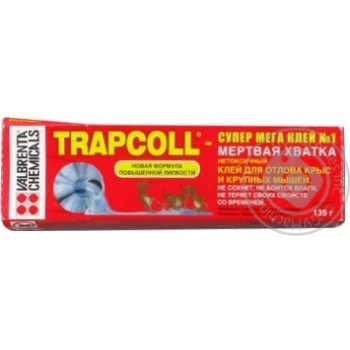 Клей Trapcoll для вилову шкідників та гизунів 135г х1 купить, цены на МегаМаркет - фото 1