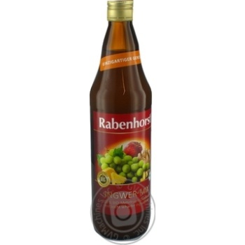 Сік Rabenhorst Імбир Мікс 0.75л х2 купити, ціни на МегаМаркет - фото 1