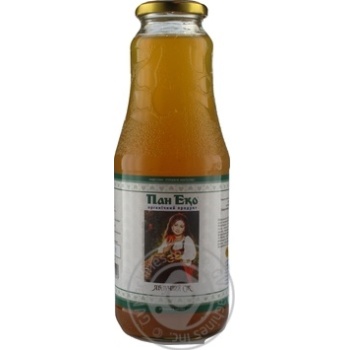 Juice Pan eco apple 1000ml glass bottle - buy, prices for MegaMarket - photo 1