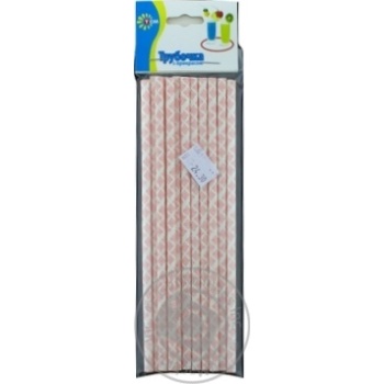 Straws paper 12pcs - buy, prices for MegaMarket - photo 1