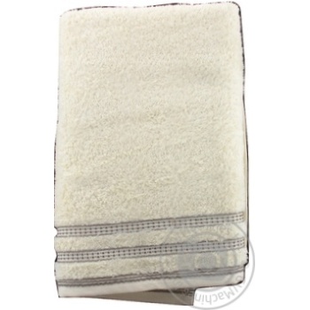 Lorenzzo Carmen Beige Towel 70x140cm - buy, prices for ULTRAMARKET - photo 3