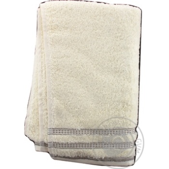 Lorenzzo Carmen Beige Towel 70x140cm - buy, prices for ULTRAMARKET - photo 2