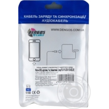 Dengos Charging and Sync Cable Micro-USB Round 1m PLS-M-LED-IND-Blue - buy, prices for - photo 2
