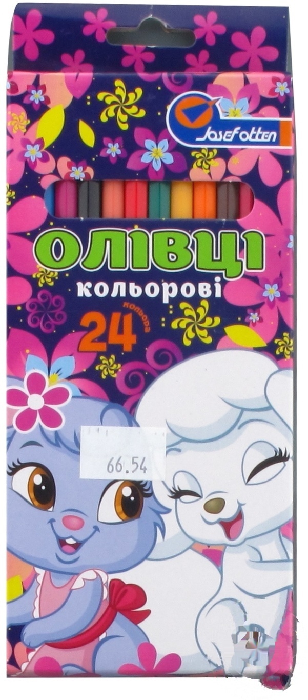 

Карандаши цветные Josef Otten 24шт