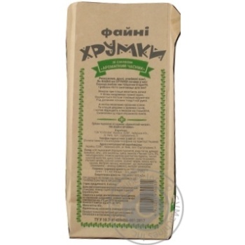 Fayni Hrumky Wheat With Aromatic Garlic Flavor Toasts 80g - buy, prices for NOVUS - photo 2