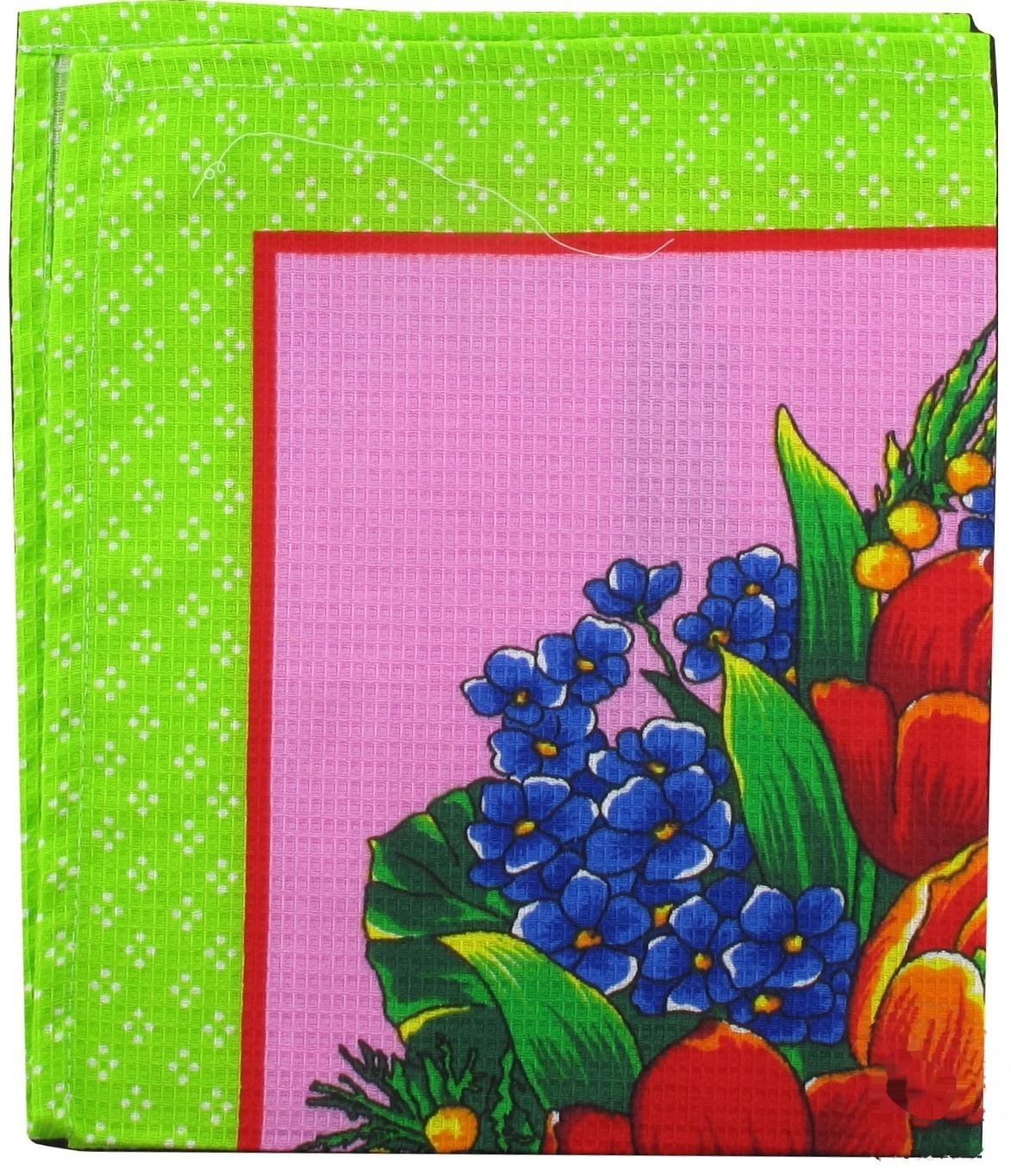 

Полотенце кухонное Мир текстиля вафельное 50х60 шт