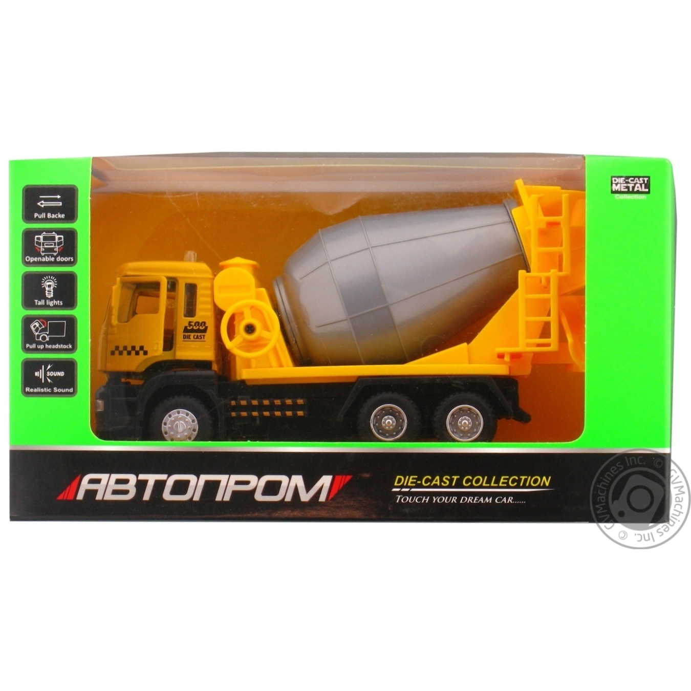 

Іграшка машина метал 5004 АВТОПРОМ 1:50 батар.,світло,звук,від