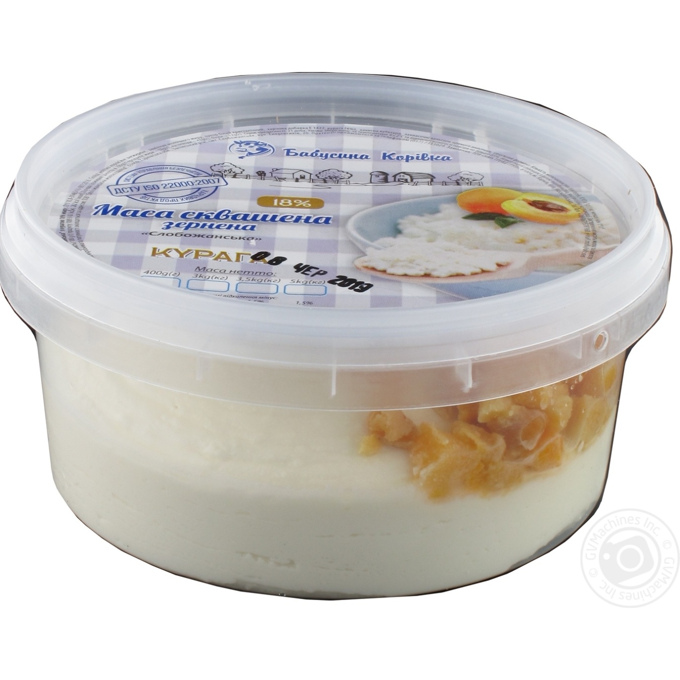 Cottage Cheese Granny S Cow With Dried Apricots Chilled 18 400g