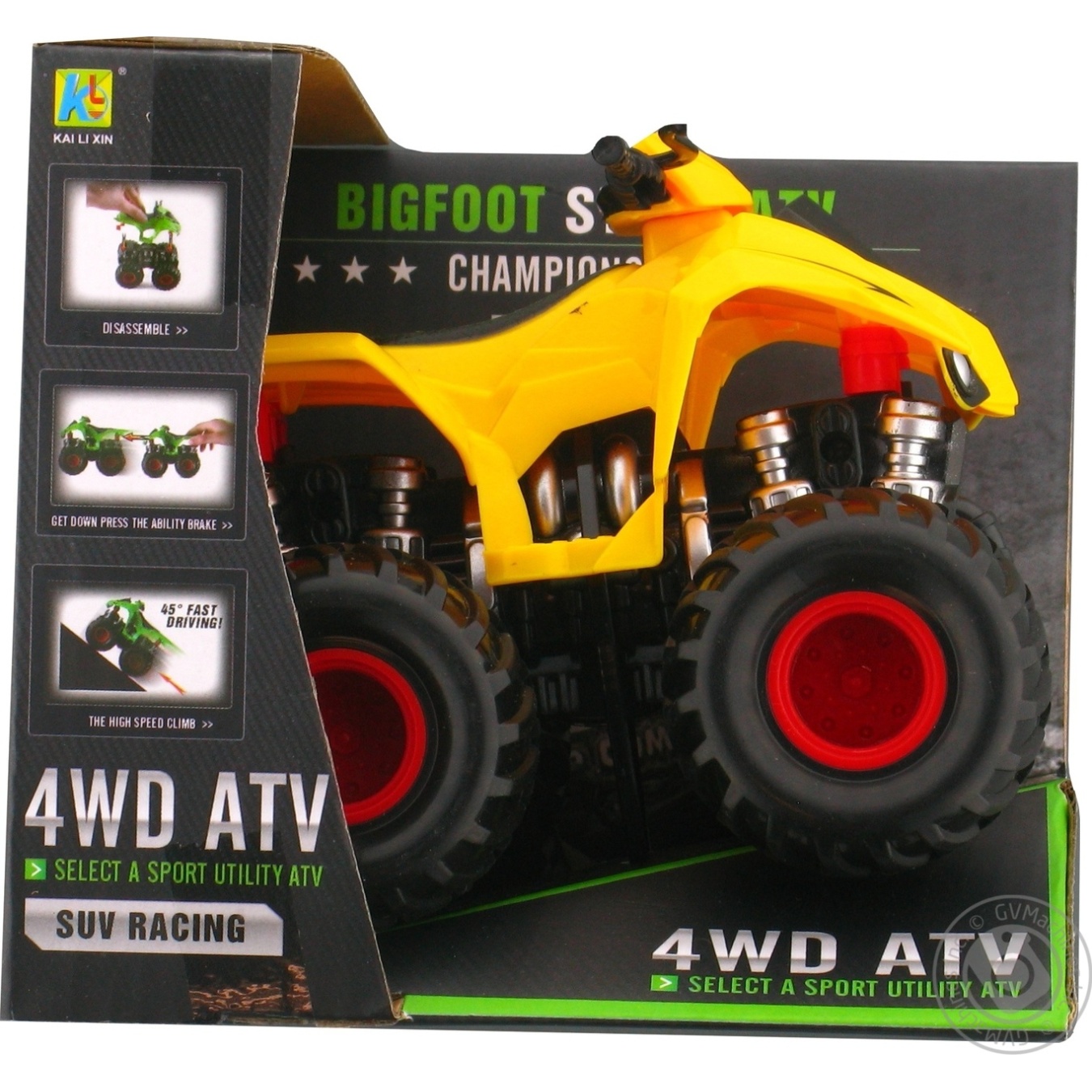 

Іграшка квадроцикл інерційний KLX500-37