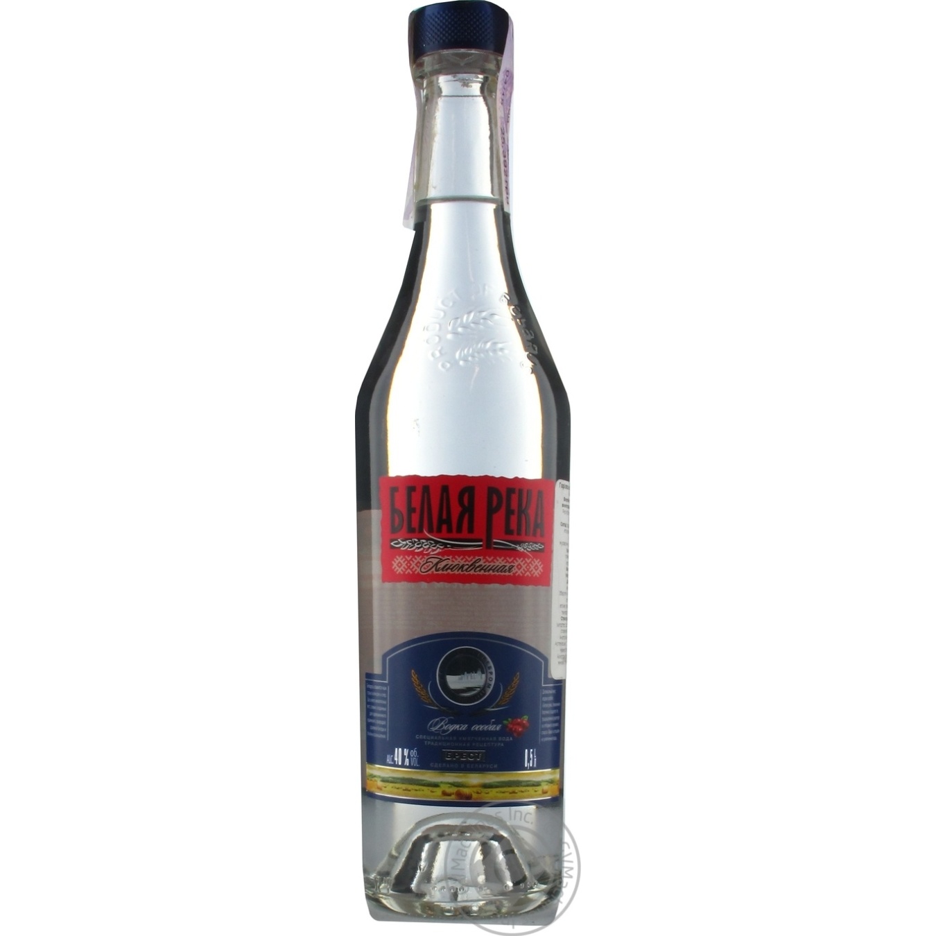 

Водка Белая река Клюквенная 40% 0,5л