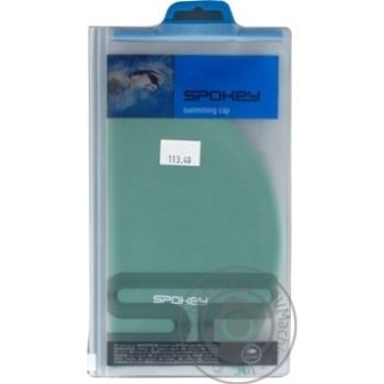 Spokey Green Silicone Swimming Cap - buy, prices for ULTRAMARKET - photo 1