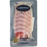 Ветчина Simonini Панчетта нарезка 80г