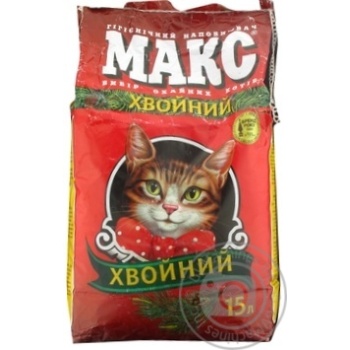 Max Coniferous Cat Litter 15l 4.5kg - buy, prices for ULTRAMARKET - photo 2