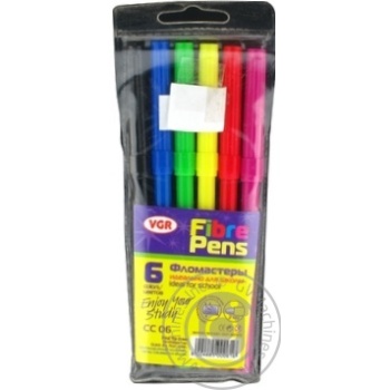 Фломастери VGR 6шт - купити, ціни на - фото 2