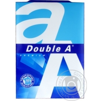 Double A Premium Paper A4 500 Sheets - buy, prices for MegaMarket - photo 1