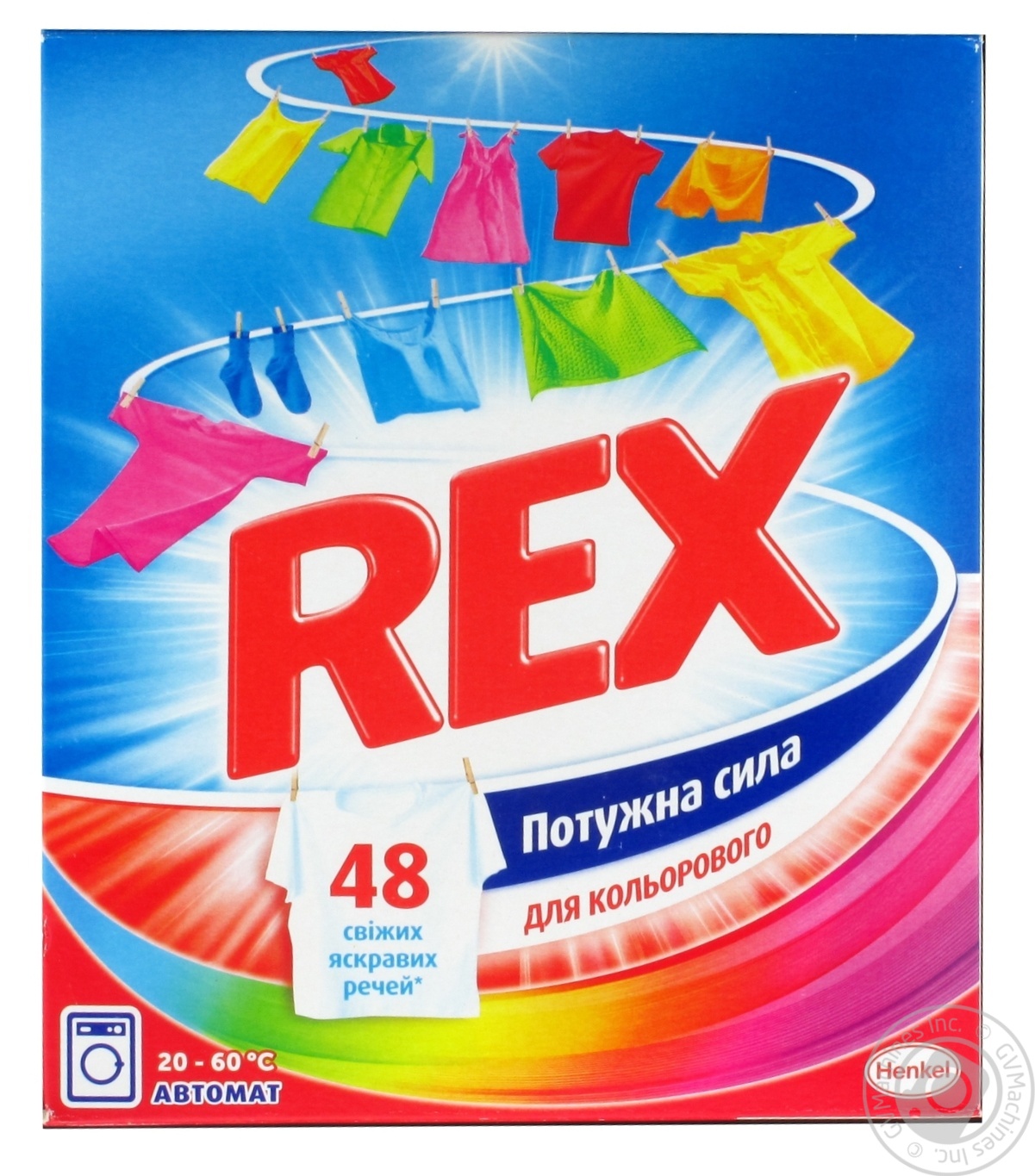 

Порошок стиральный Rex Колор 350г