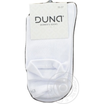 Duna White Women's Socks s.21-23