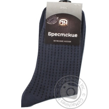 sock brestskie basic dark grey cotton - buy, prices for - photo 1