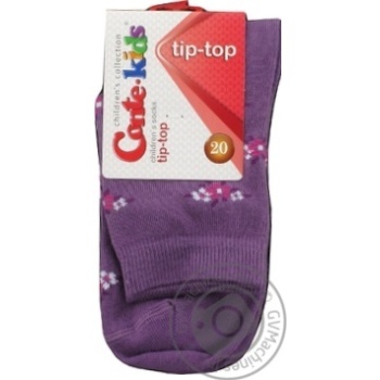 Conte-Kids Tip-Top Light Purple Children's Socks 20s - buy, prices for MegaMarket - photo 1