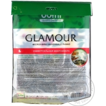 Салфетка Domi Glamour из микрофибры 35x35см - купить, цены на ULTRAMARKET - фото 3