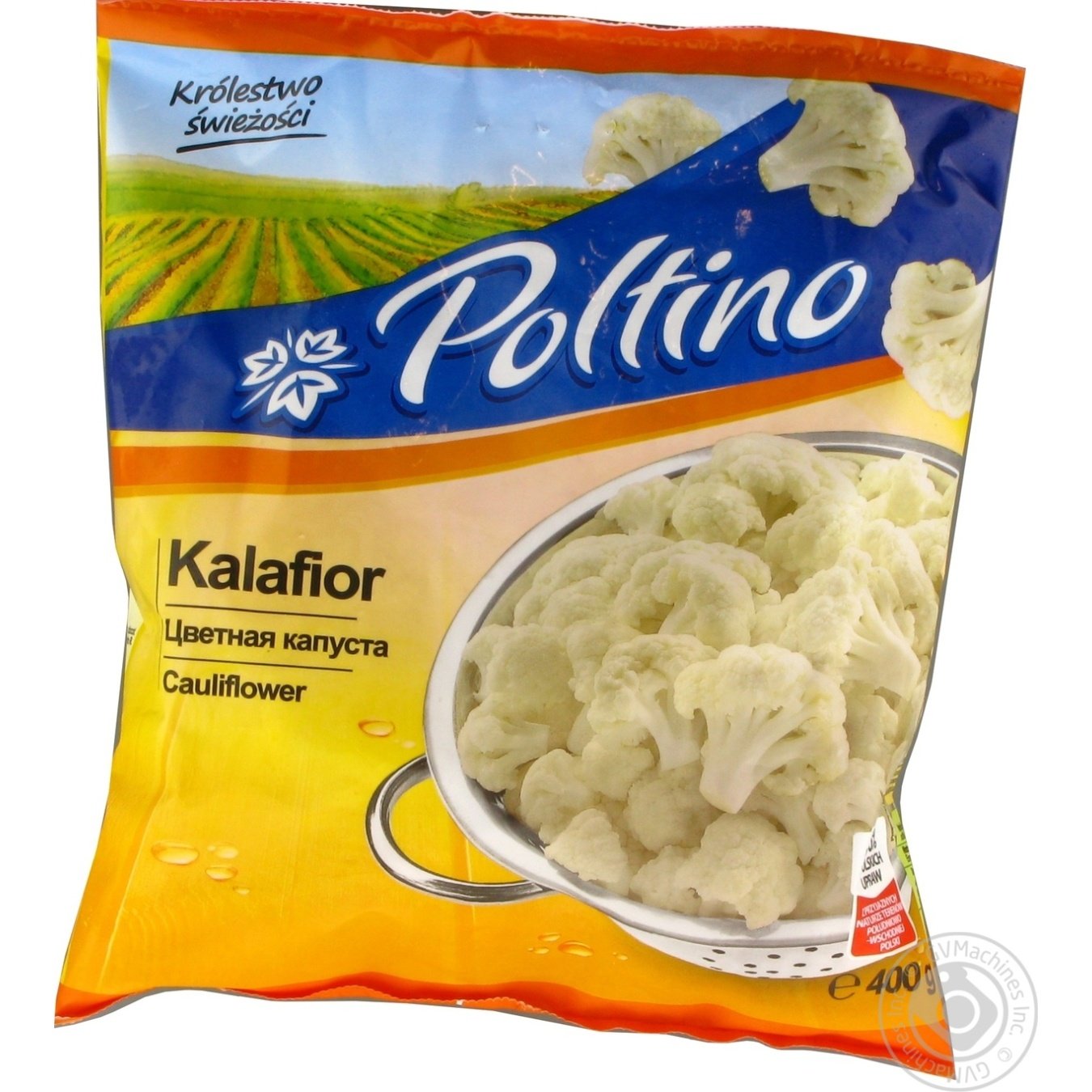 

Цветная капуста Poltino б/м 400г