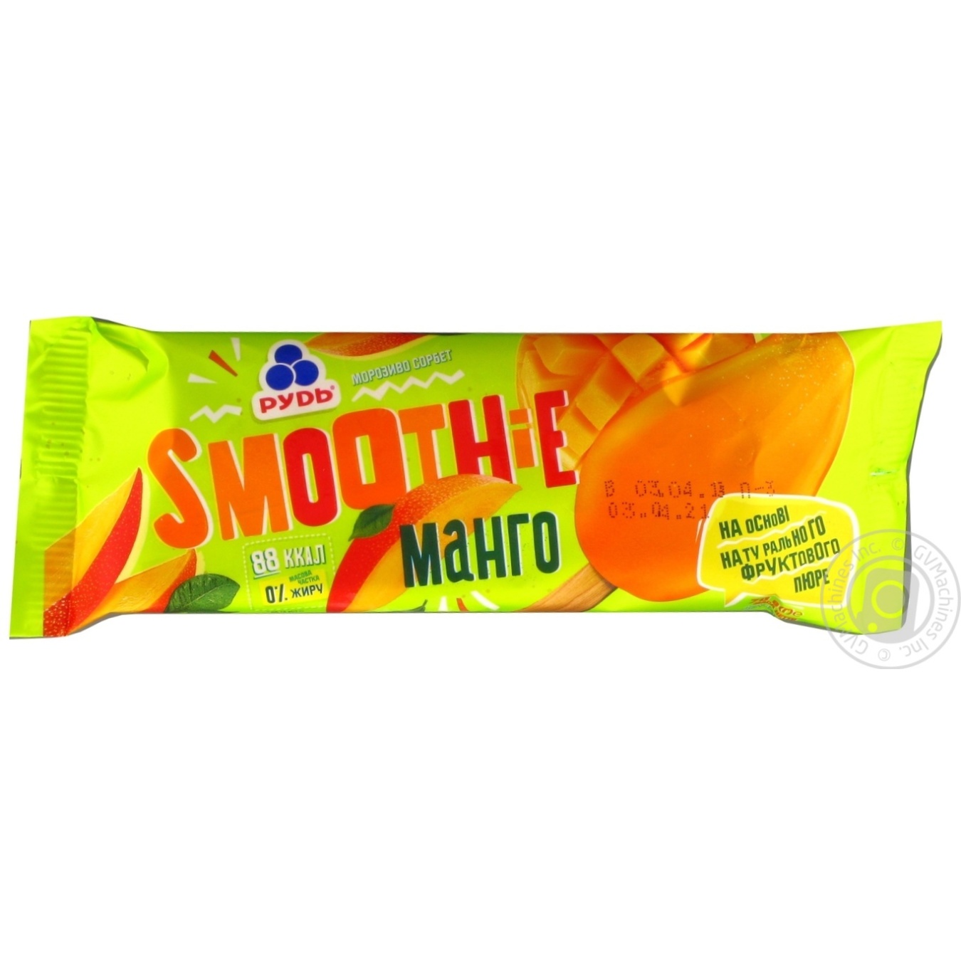 

Мороженое Рудь эскимо Smoothie Mango 70г