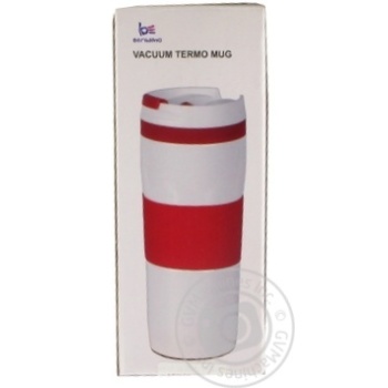 Bergamo Stainless Steel Thermos Mug 0.4л - buy, prices for MegaMarket - photo 2