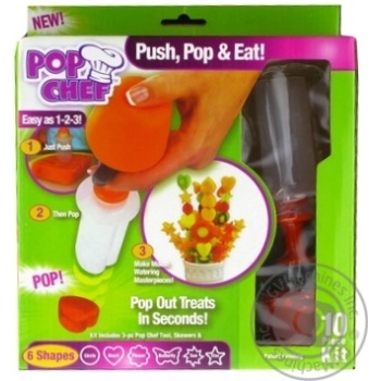 Pop Chef Carving Set with Nozzles - buy, prices for MegaMarket - photo 1