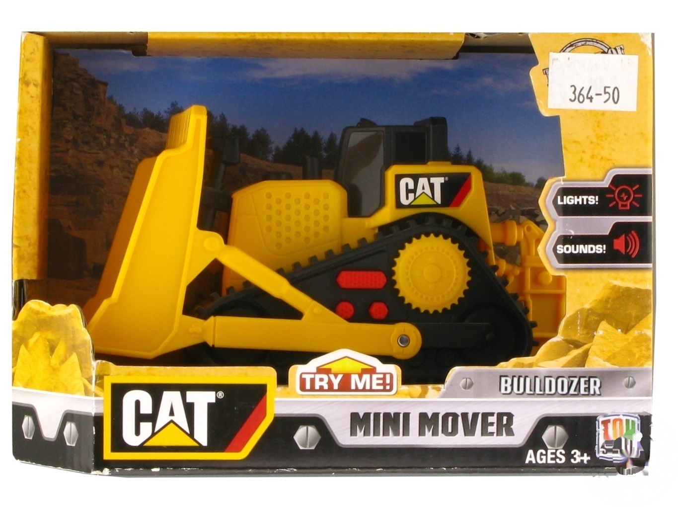 

Игрушка Toy State CAT Мини-мувер Бульдозер 15см шт