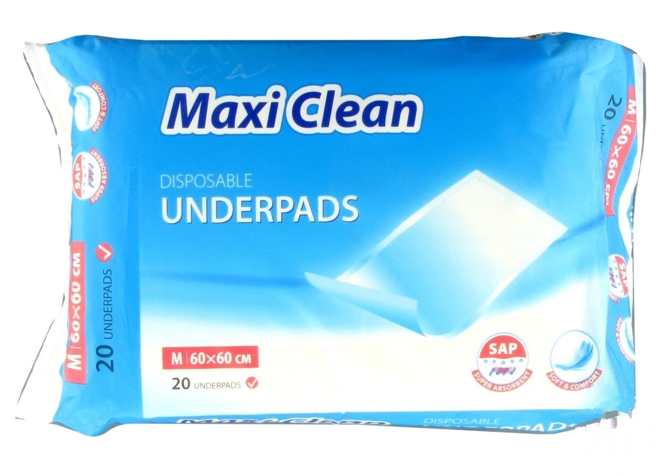 

Пеленки Maxi Clean 60x60cм 20шт